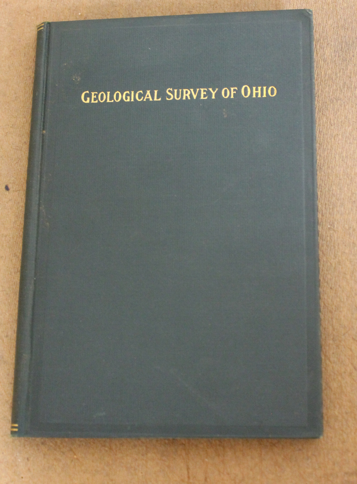 „GEOGRAPHY OF OHIO“ RODERICK PEATTIE #27 4TH SERIES OHIO GEOLOGICAL SURVEY 1923