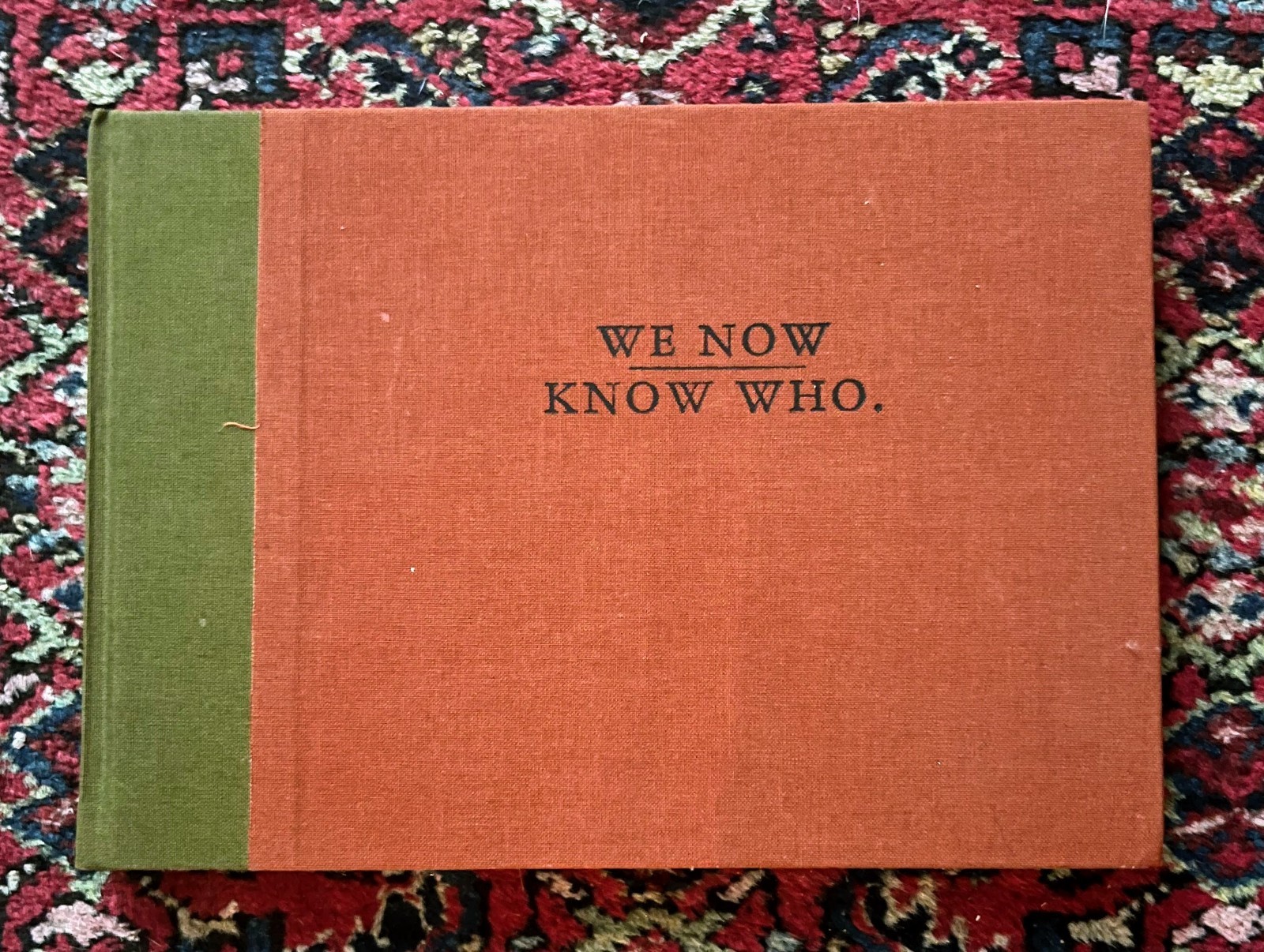 McSweeney’s #6: We Now Know Who