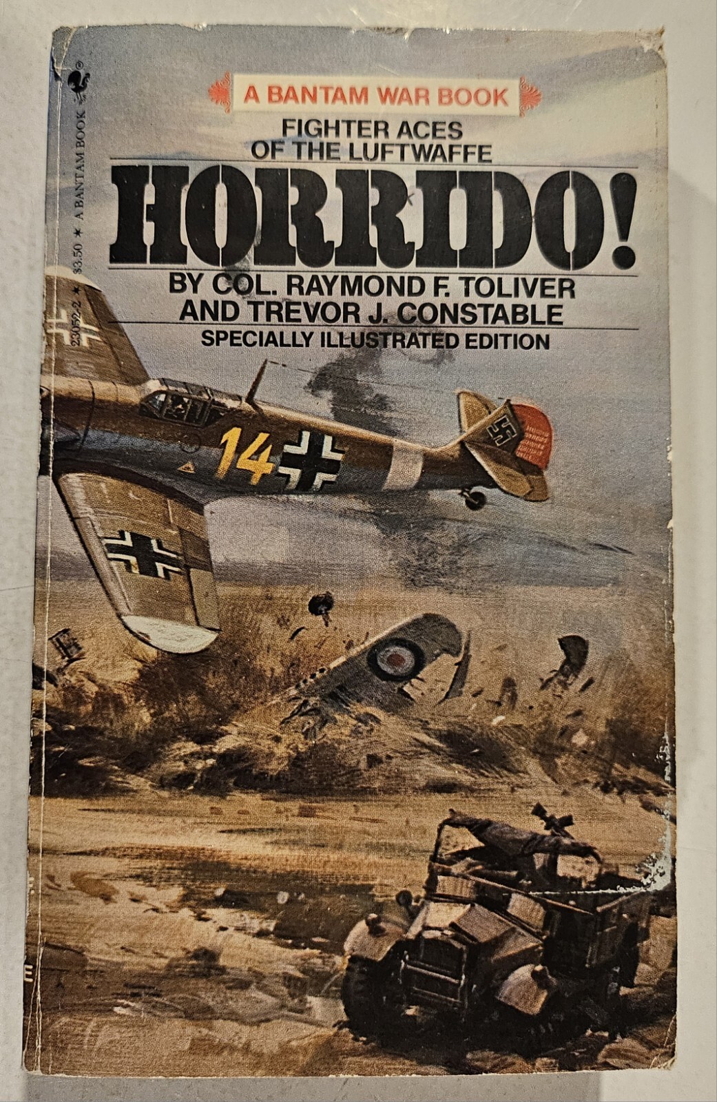 Vintage WW2 Paperback HORRIDO : FIGHTER ACES OF THE LUFTWAFFE From 1979…