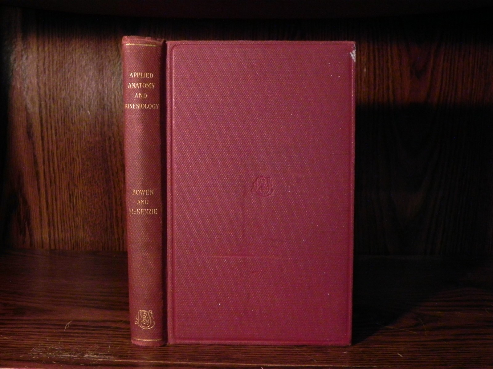 1941 Applied Anatomy and Kinesiology – Lea & Febiger – Vintage Book w/ Illustrs