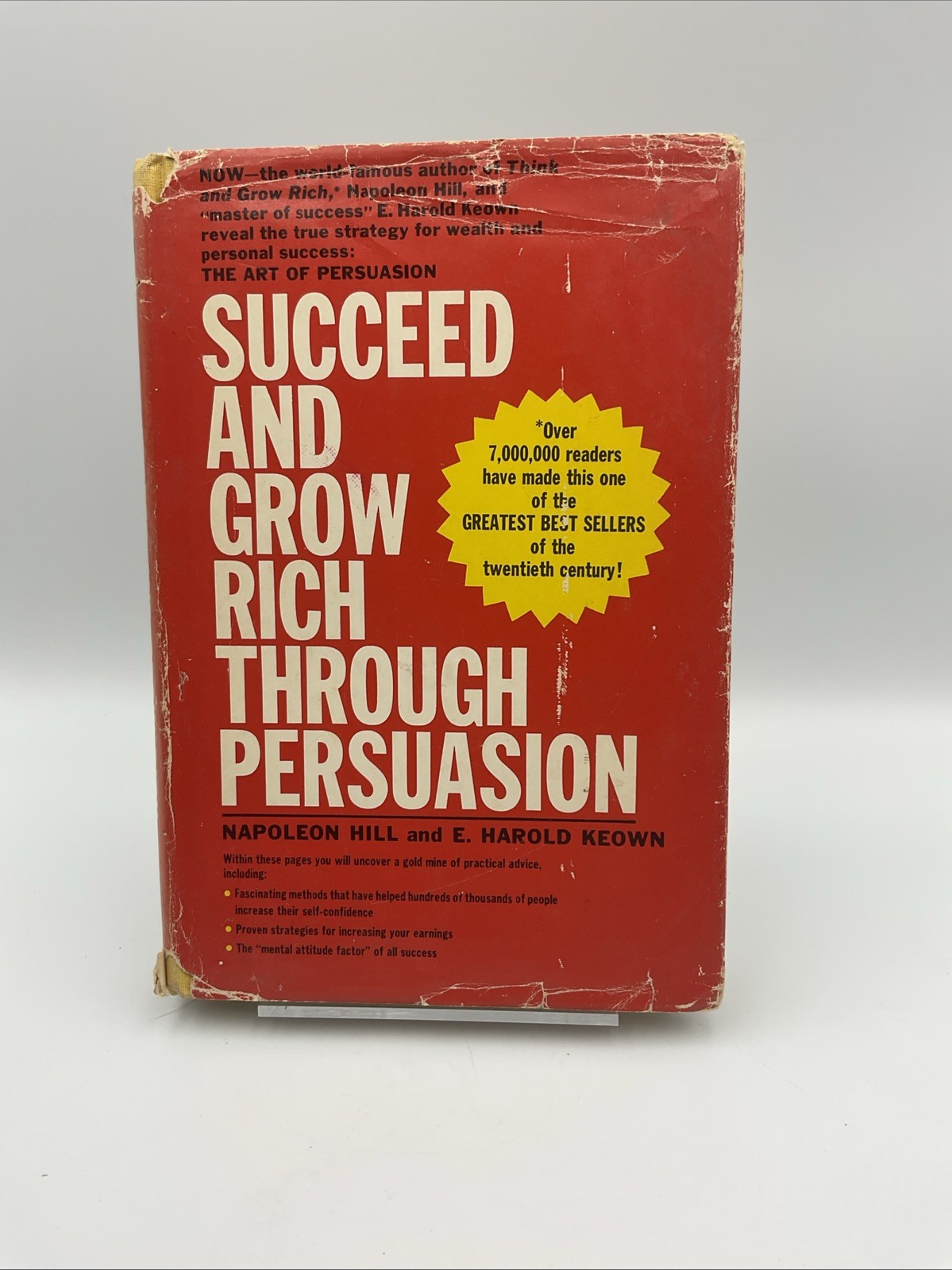 1970 Napoleon Hill Succeed and Grow Rich Through Persuasion 1st Edition HC DJ
