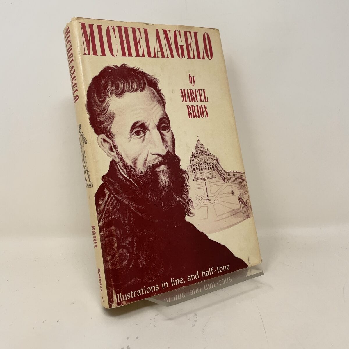 Michelangelo by Marcel Brion HC First Edition Very Good 1940