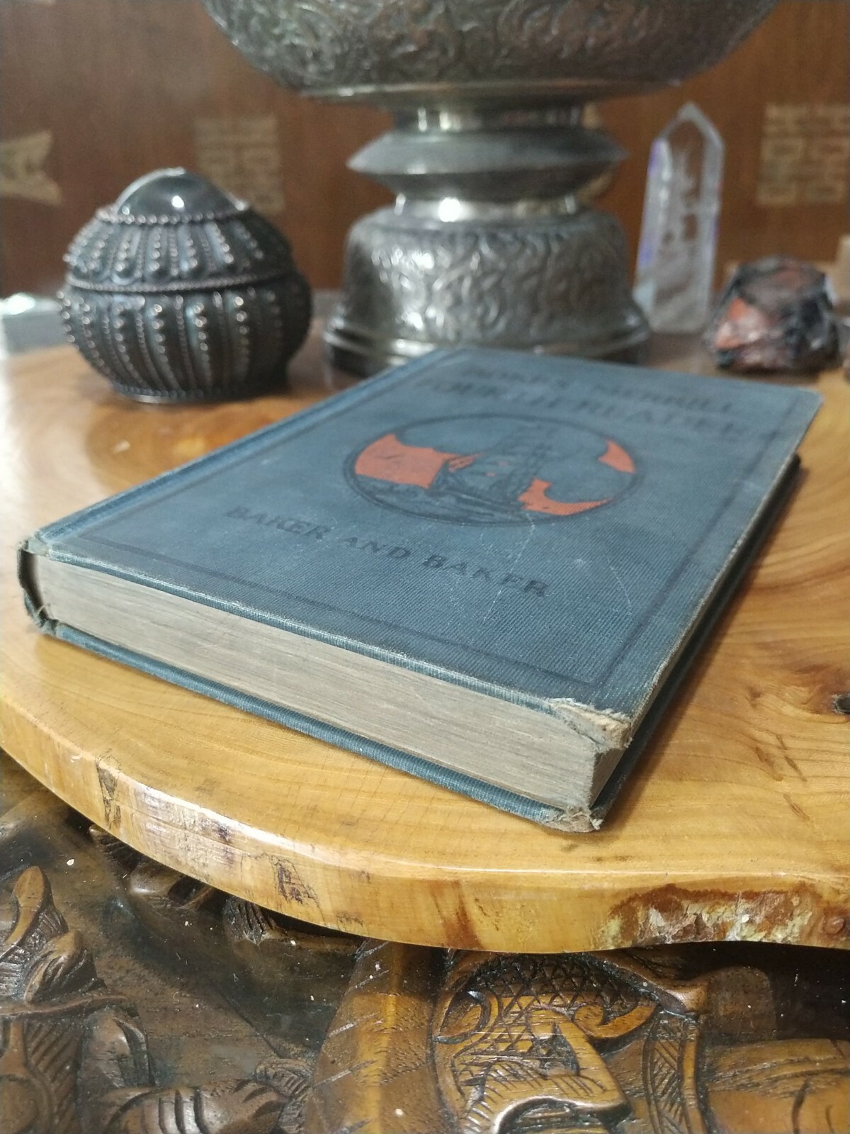 1929 Bobbs Merrill Fourth Reader Book. ERROR PRINTING. Upside down