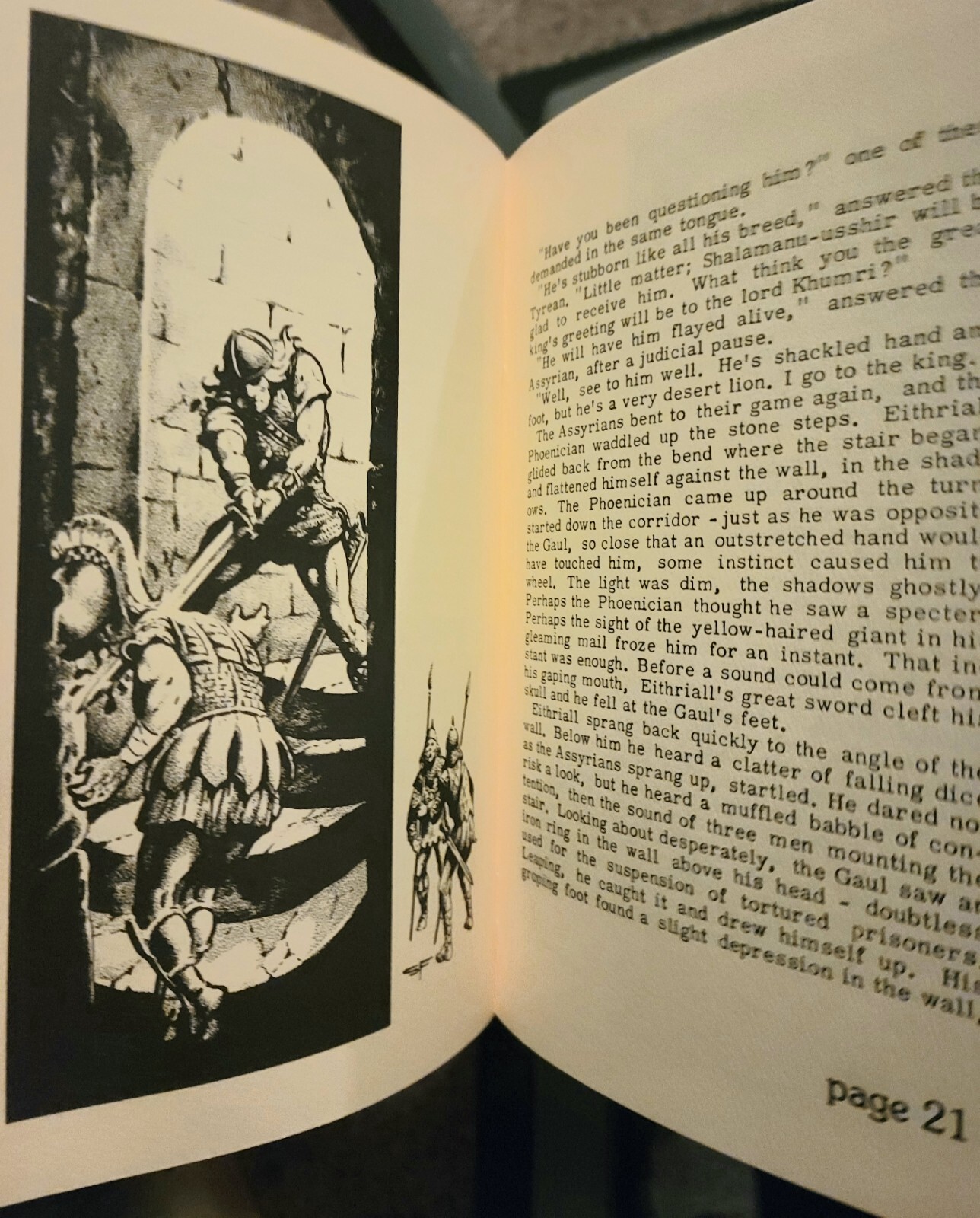 Two Against Tyre by Robert E. Howard – Illustrared First Limited Edition #84