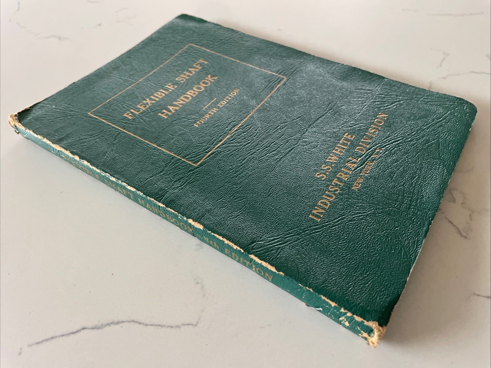 Flexible Shaft Handbook, Fourth Edition S. S. White Industrial Div (1960 Spiral)
