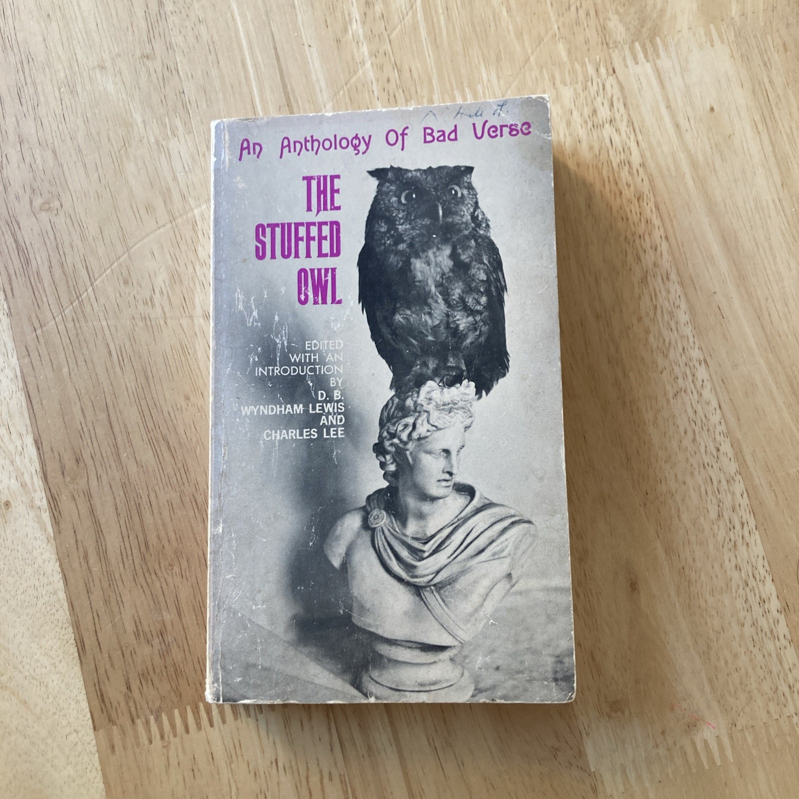 The Stuffed Owl – D B Wyndham Lewis & Charles Lee Paperback 1962 4th Impression