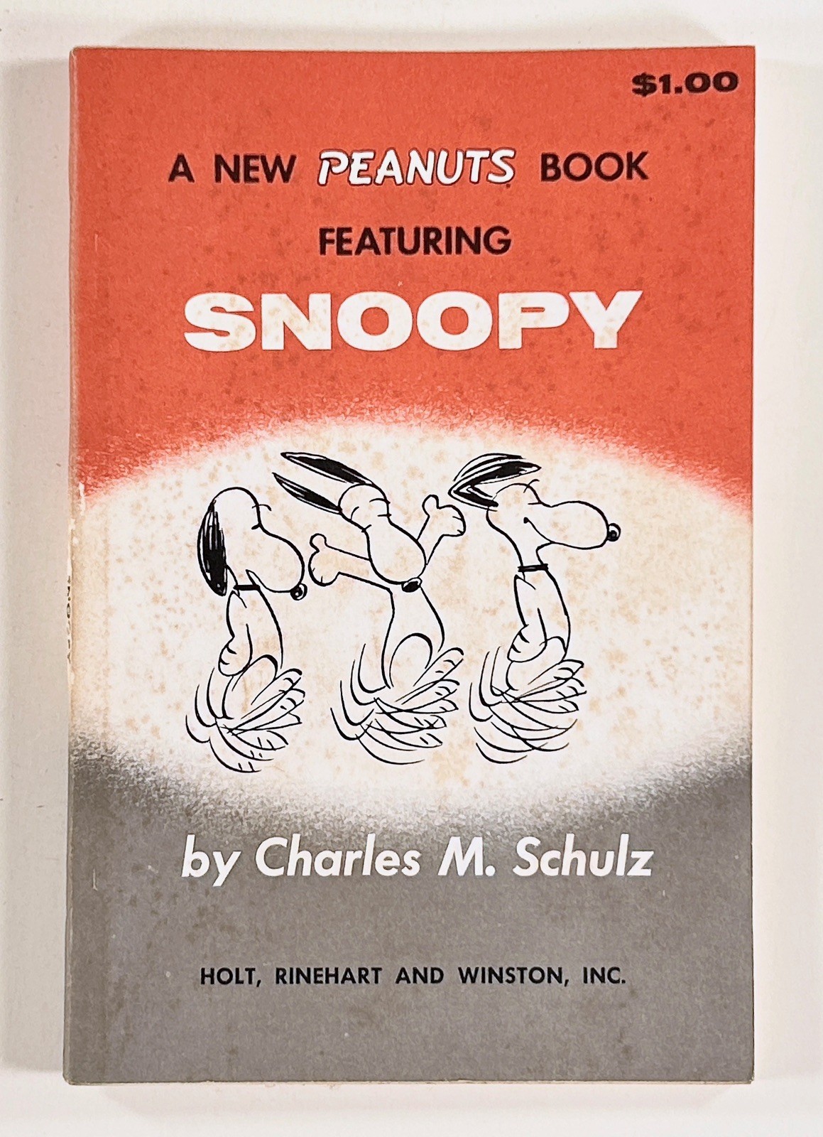 1968 „New Peanuts Book“ FEATURING SNOOPY trade paperback collection 18th print