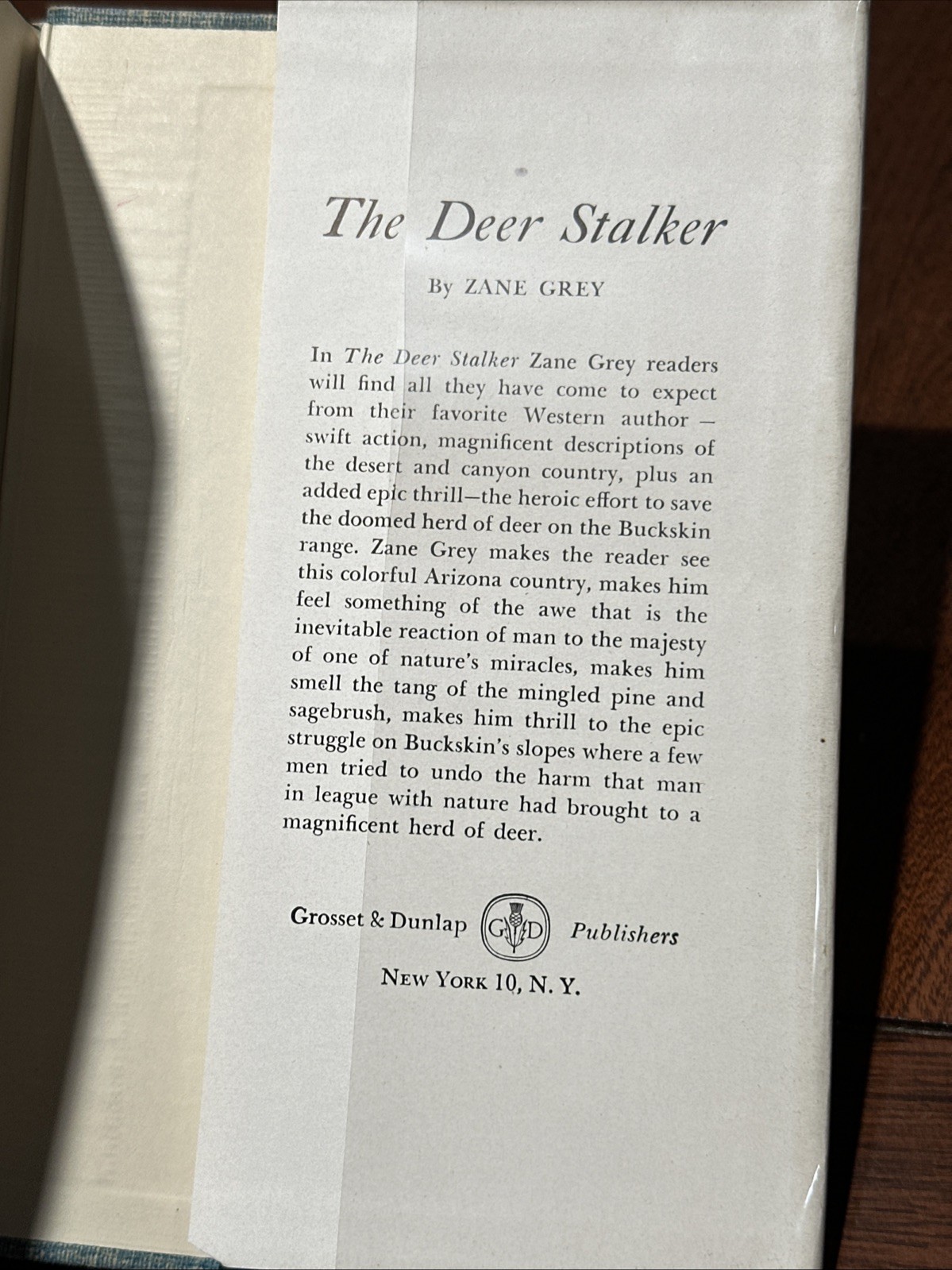 Zane Grey / The Maverick Queen 1st Edition 1950 HC DJ Cowboy Gold