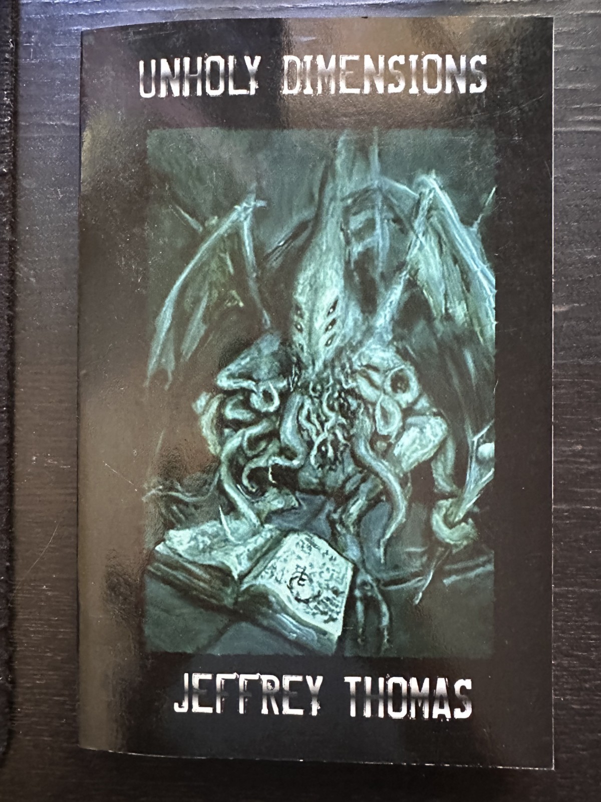 2005 Jeffrey Thomas / Unholy Dimensions Lovecraft Tales 1st Ed. PB NEW SIGNED
