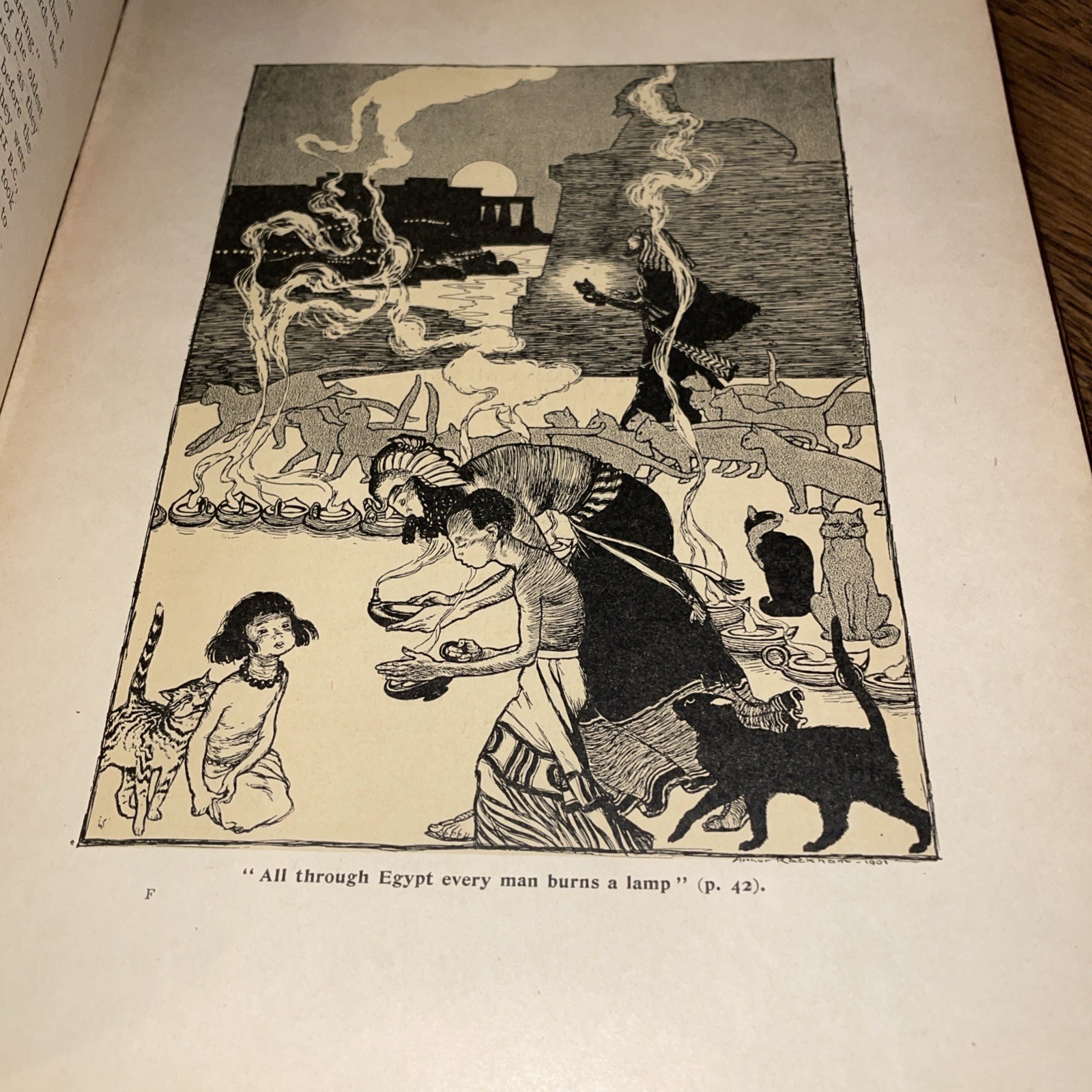 THE LAND OF ENCHANTMENT (1907) ARTHUR RACKHAM ILLUSTRATED, CASSELL 1ST EDITION