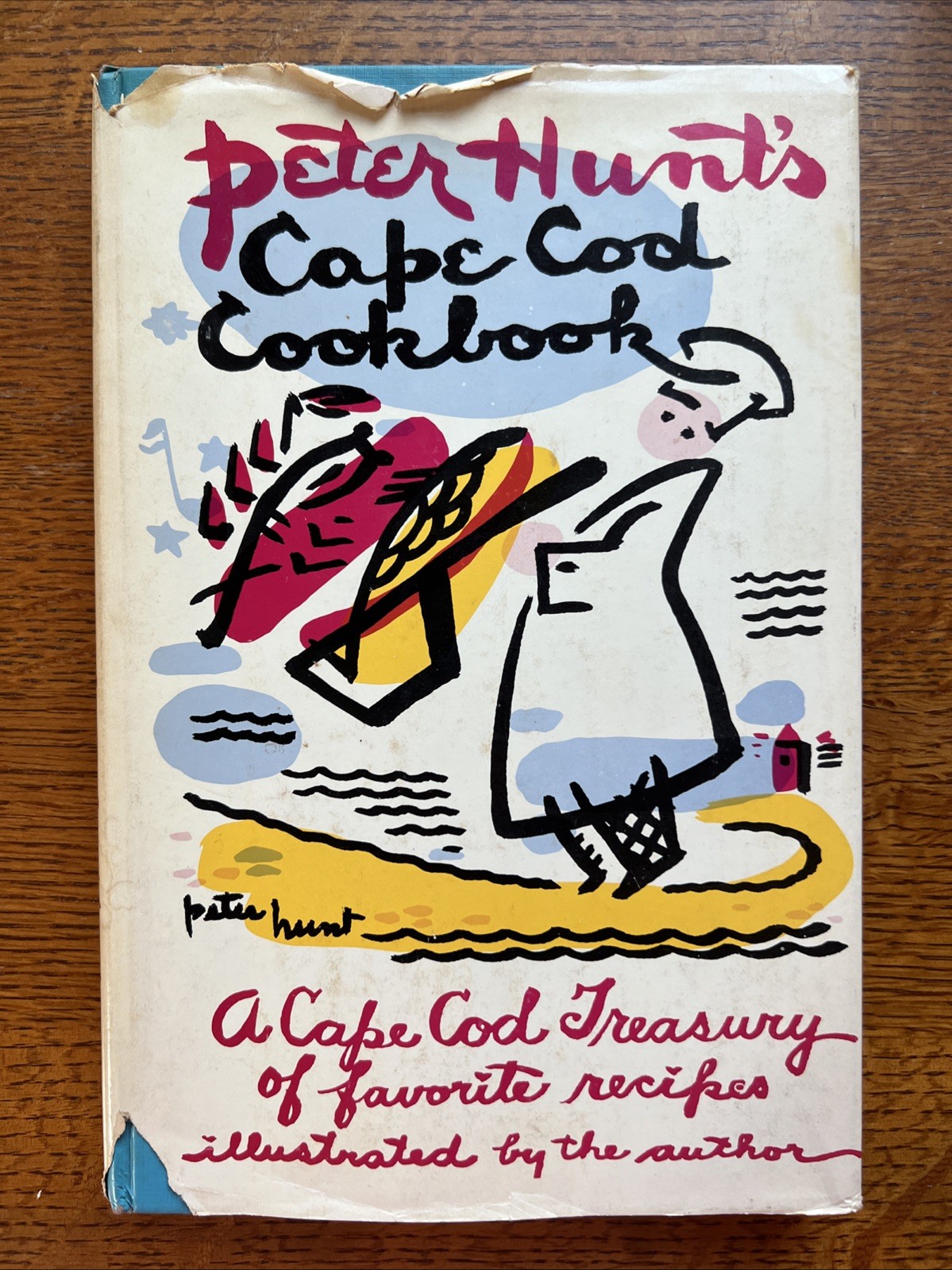 Peter Hunt’s Cape Cod Cookbook 1962 Vintage New England Cook Book Recipes