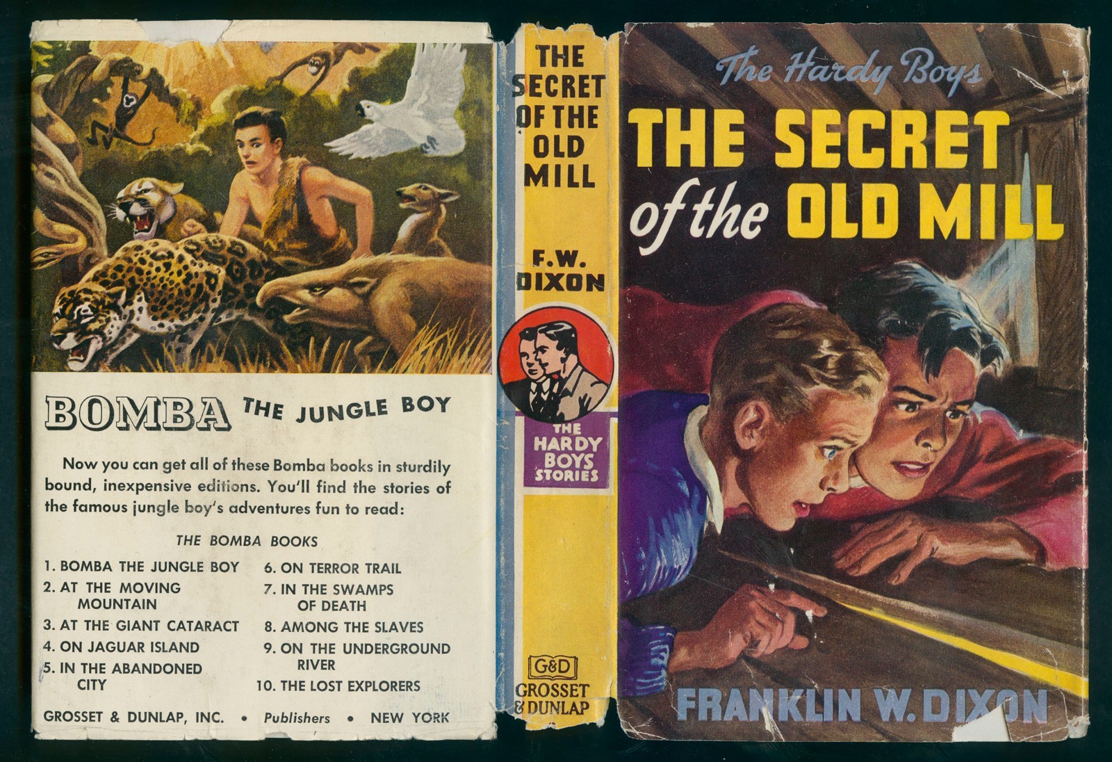 HARDY BOYS #3 „The Secret of the Old Mill“ w/DJ