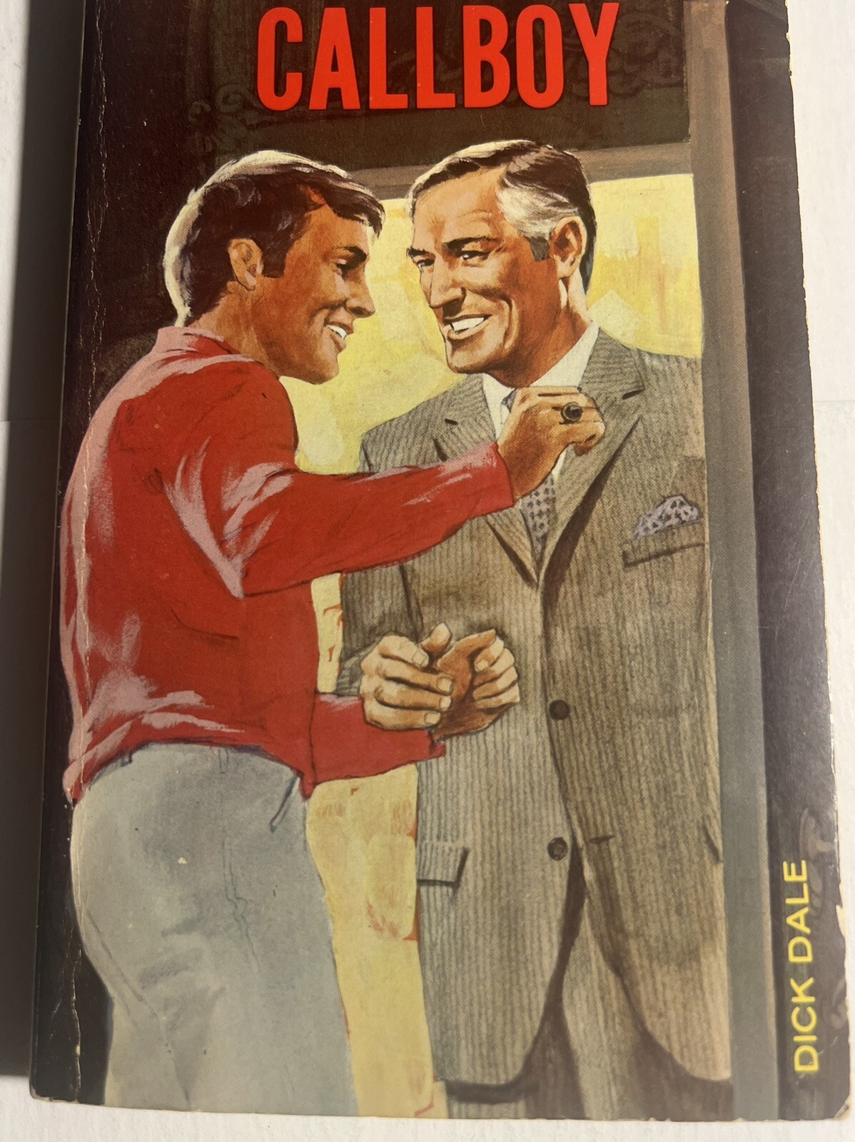 CALLBOY -1968 Dick Dale -MILLSAP ART -GREENLEAF CLASSICS PULP NOVEL GAY INTEREST