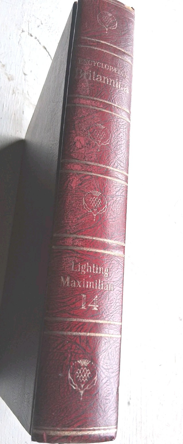 Encyclopedia Britannica 1768 Volume 14 Vintage 1970 Replacement