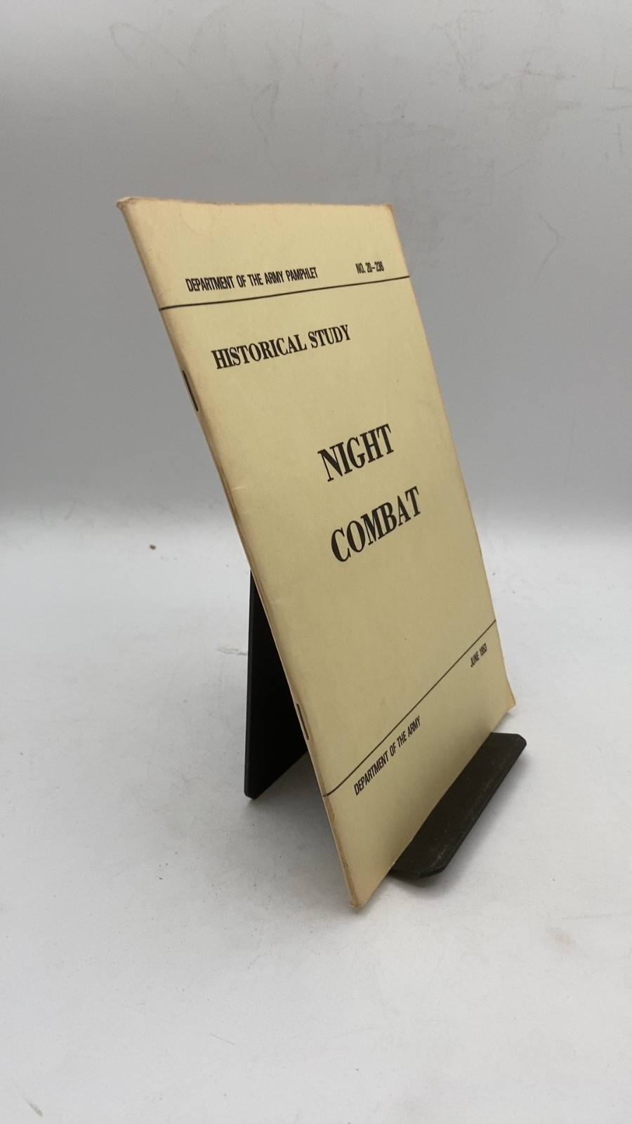Night Combat Facsimile Edition 1982