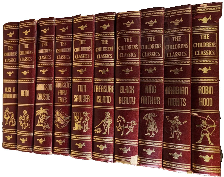 Lot Of 10 The Children’s Classics, Holt Rinehart Winston, 1961