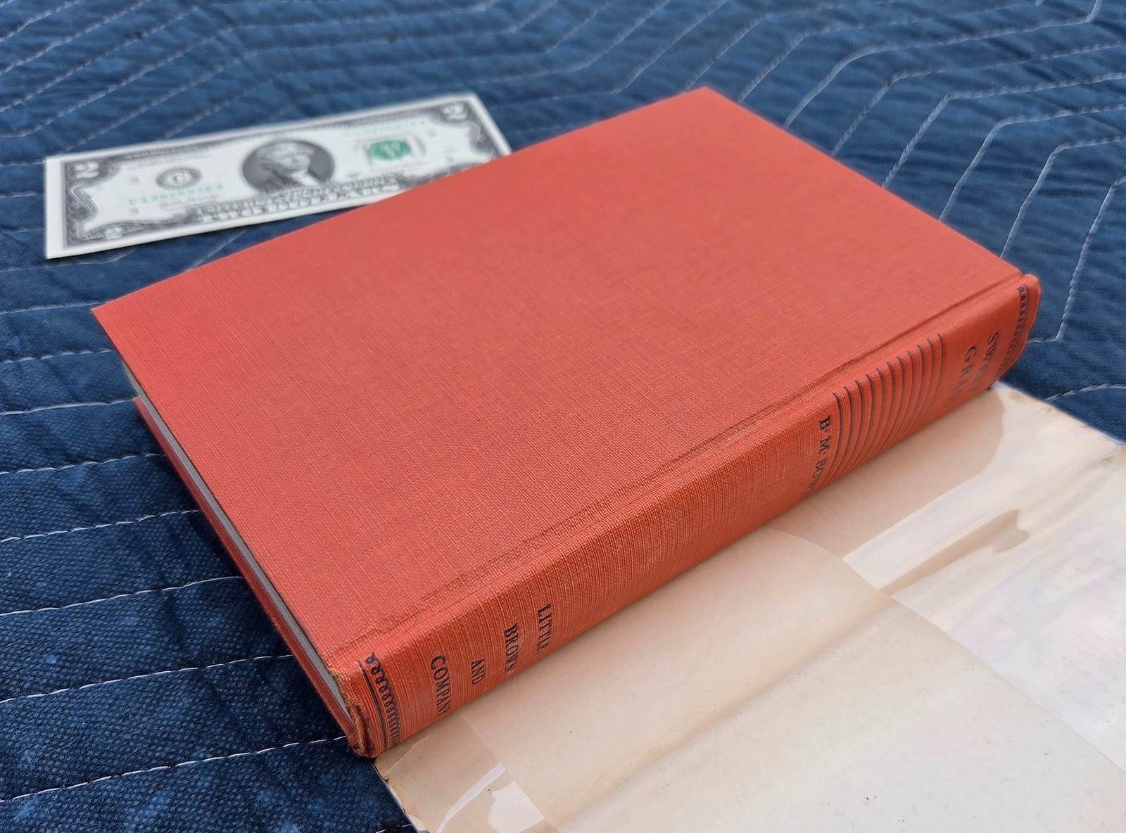 B.M. BOWER – SWEET GRASS – 1940 First Edition Hardcover Dust Jacket Western