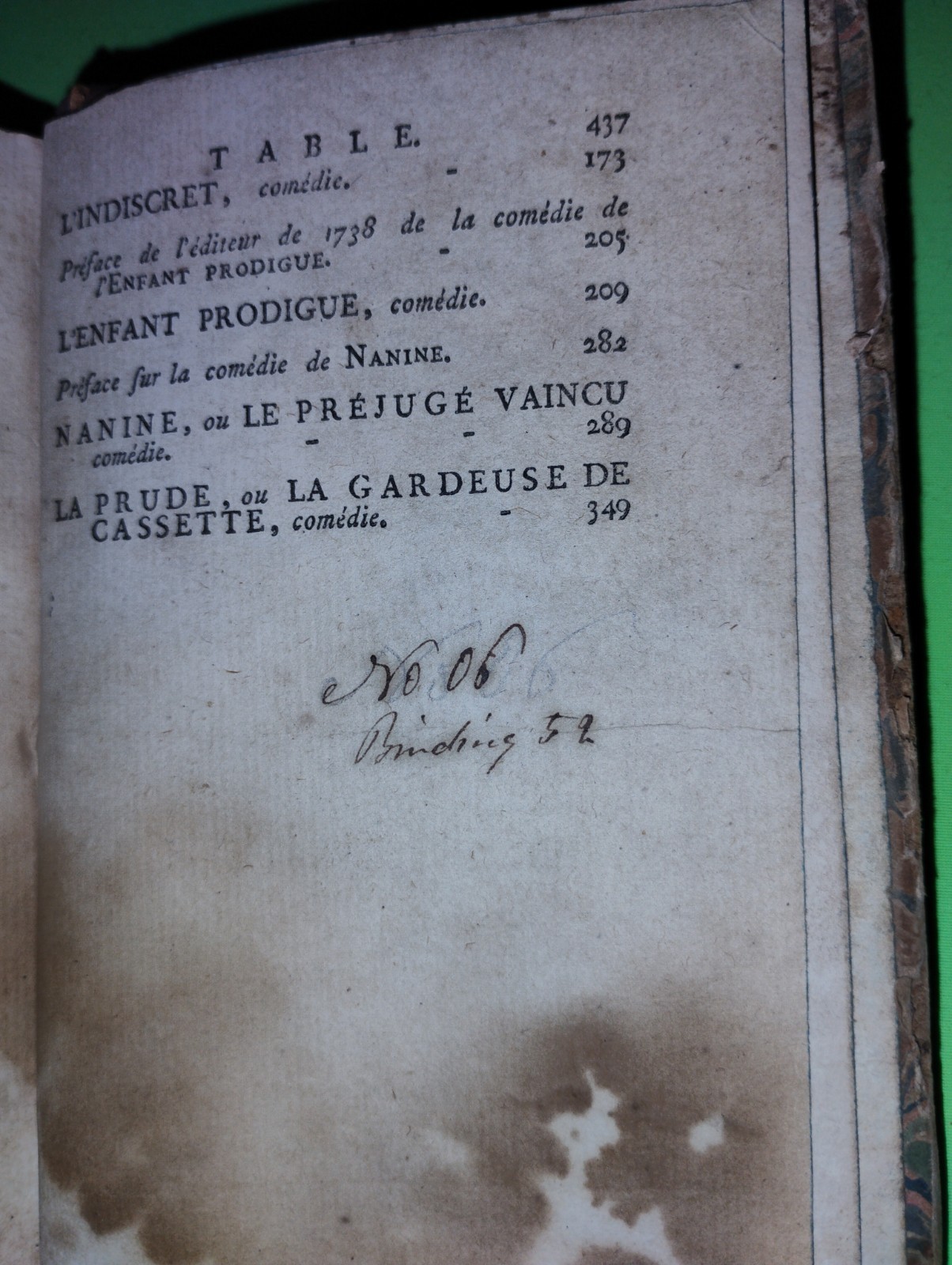 1768 First Edition, „Collection Complette Des œuvres“ de Mr. de Voltaire, Vol. 5