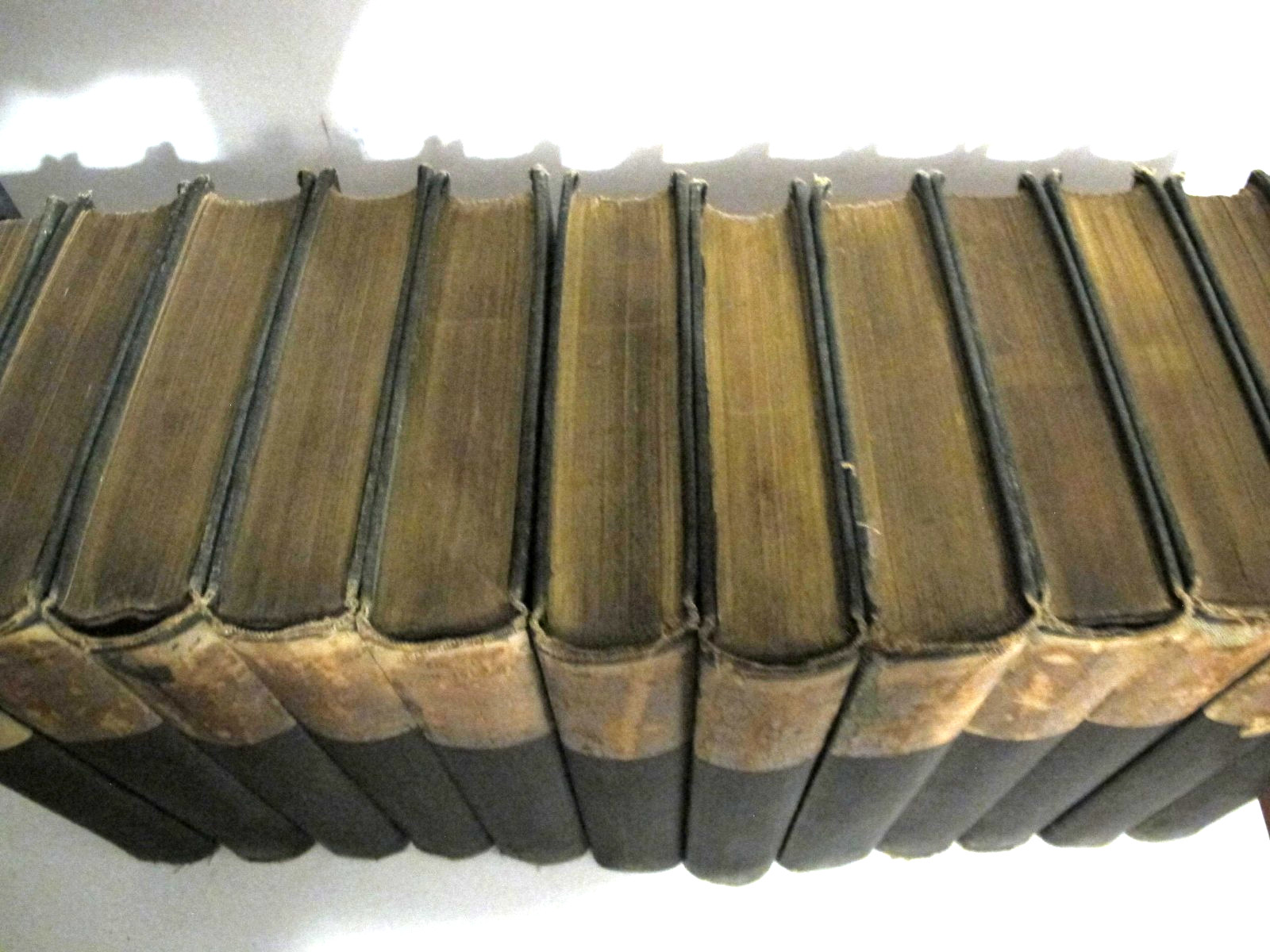 Antique 1900s Books Secret Court Memoirs: 12-Volume Grolier Society