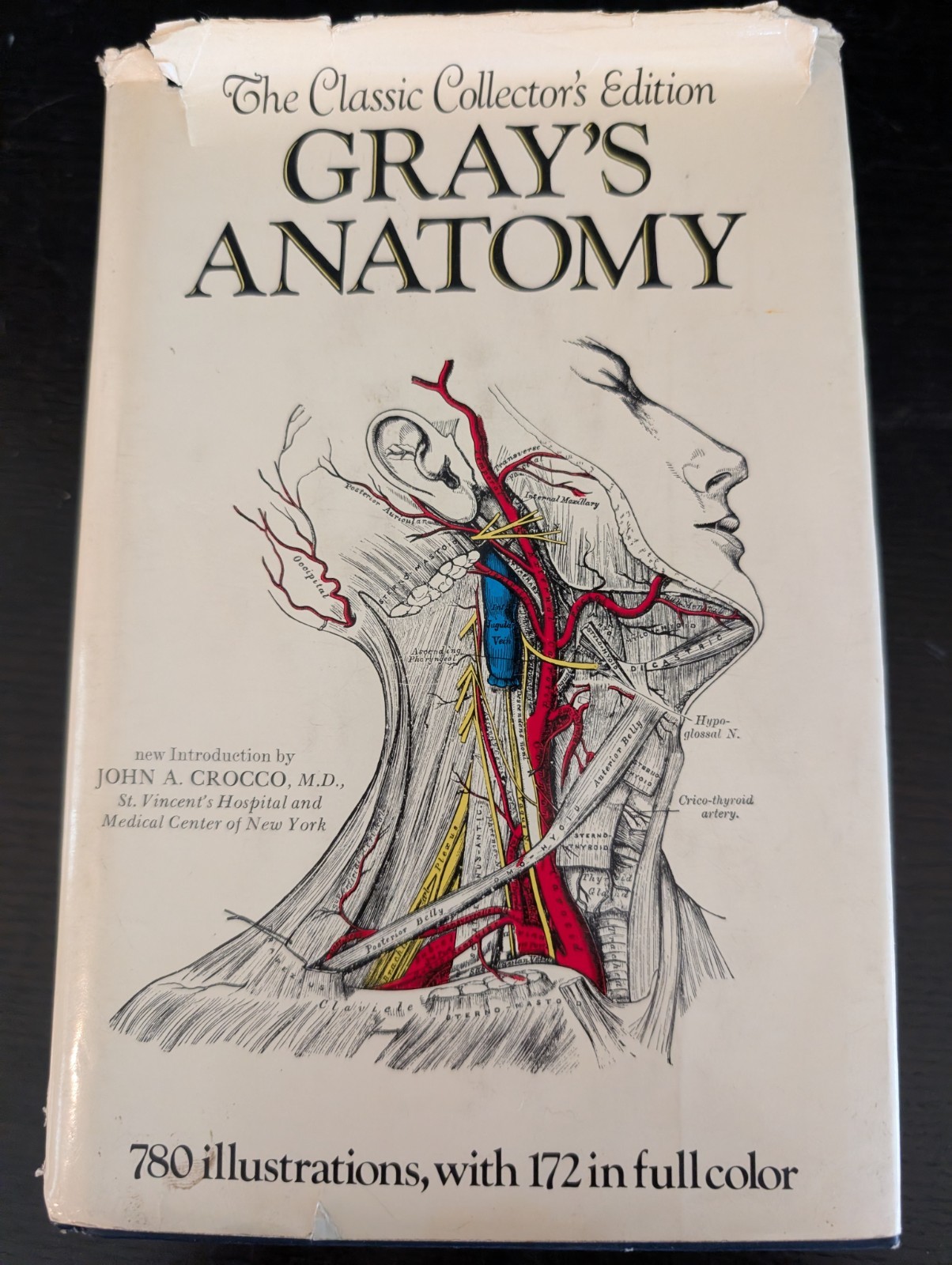 Gray’s Anatomy VTG Hardback 780 illustrations w/ 172 in color 1977 w/Dust Jacket