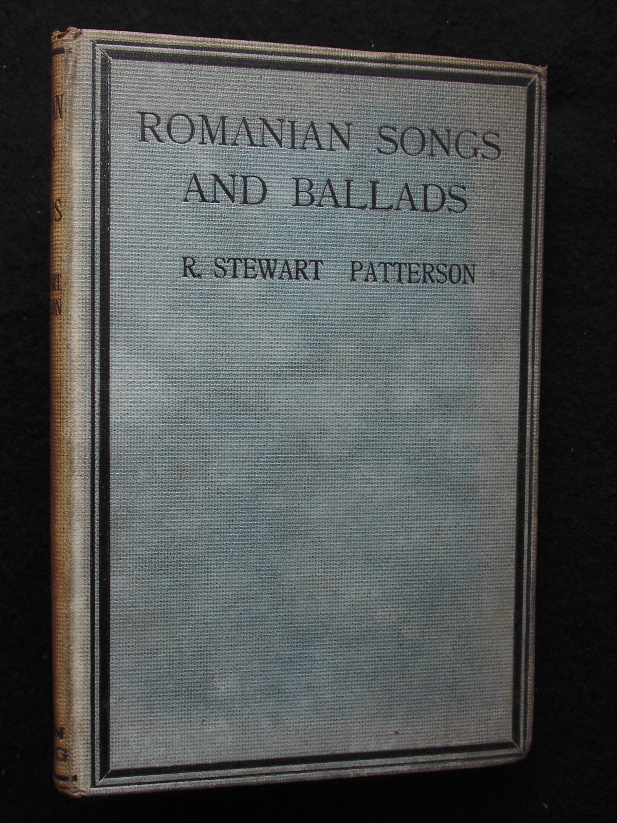 Romanian Songs and Ballads by Robert Stewart Patterson (1917-1st) Romania – RARE