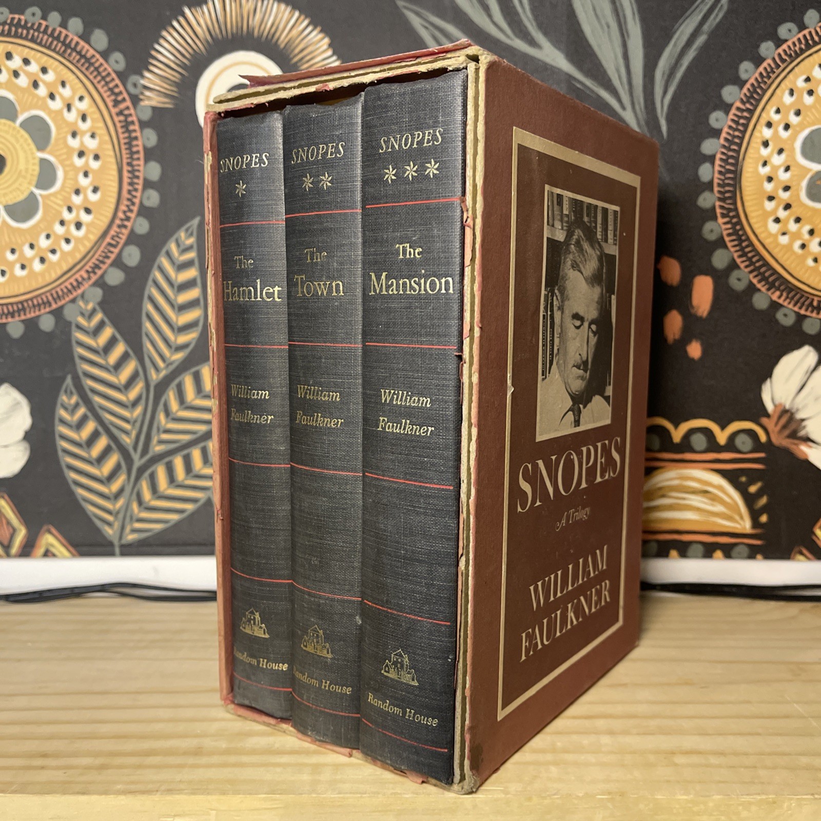 William Faulkner SNOPES Trilogy Boxed Set – The Hamlet, The Town, The Mansion