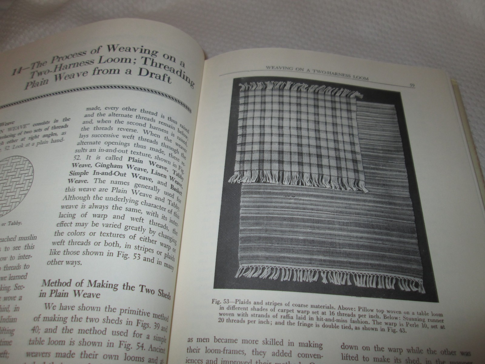 The Joy of Hand Weaving. Second Edition. by Osma Gallinger Tod