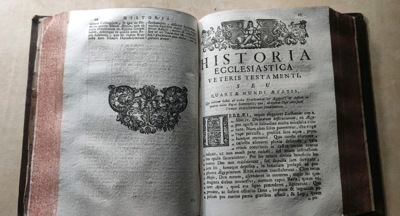 Graveson Historia Ecclesiastica Veteris Testamenti 1727 Tom I+II+III Antiquarian Bookshop