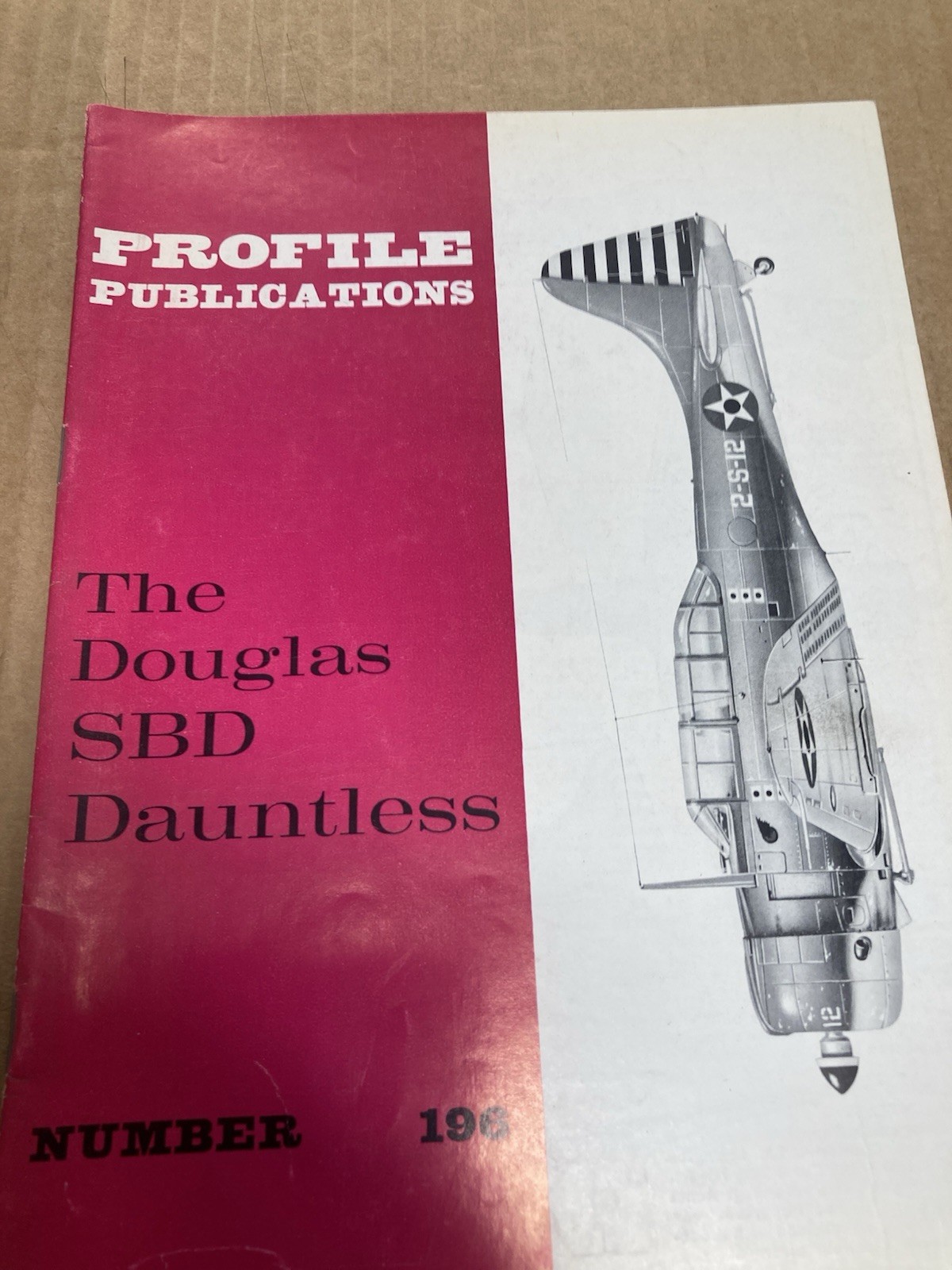 Profile Publications #196 DOUGLAS SBD DAUNTLESS WWII Airplane DAVID BRAZELTON