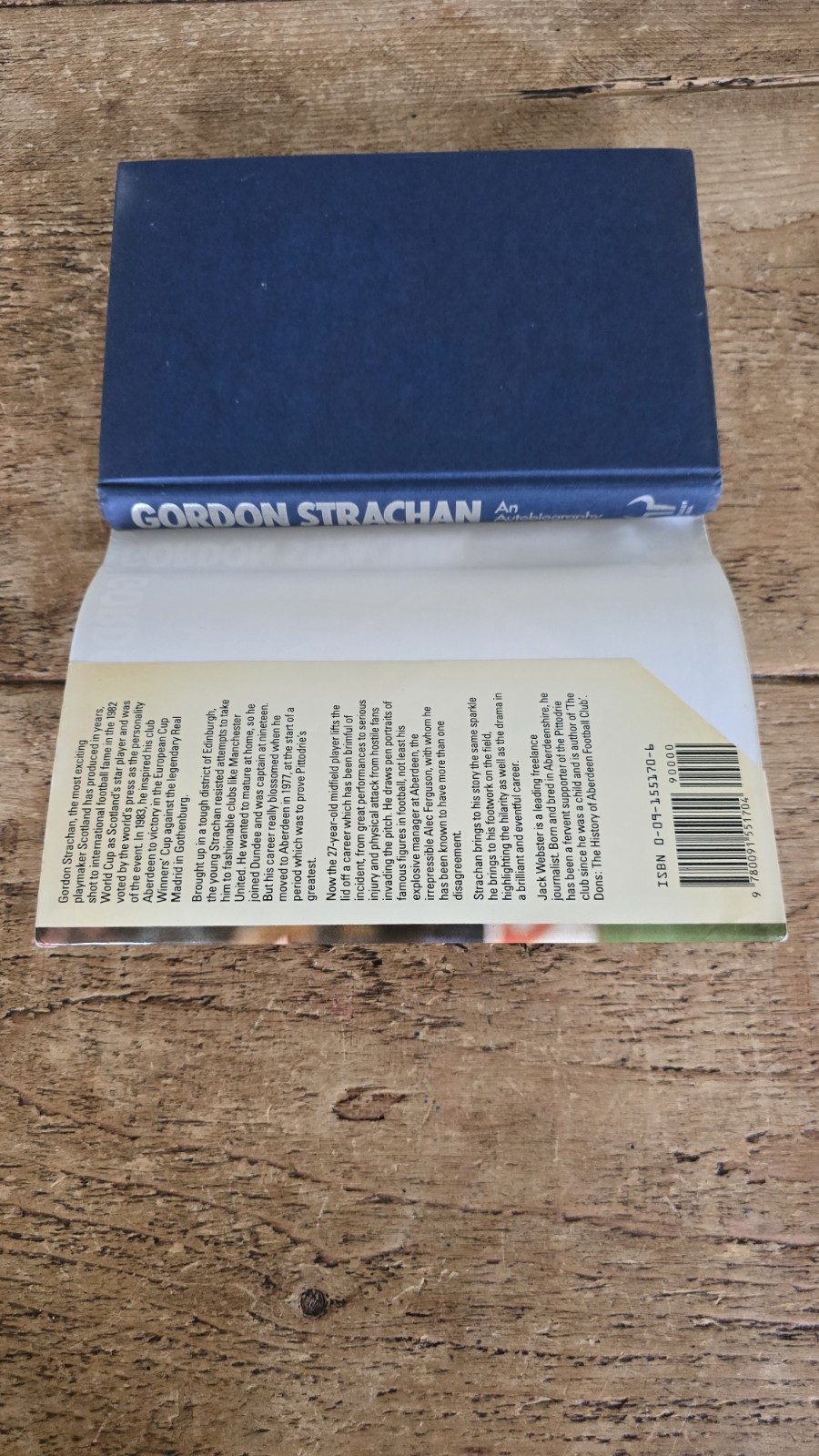 Gordon Strachan **Signed** 1984 – Autobiography. Aberdeen, Scotland, Man Utd