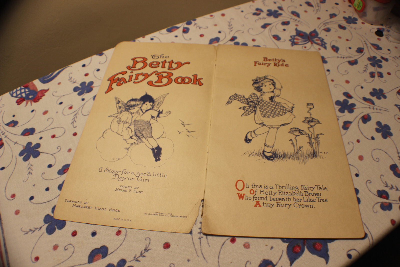 The Betty Fairy Book-1915-#300-Stecher Lith. Co.-Margaret Evans Price