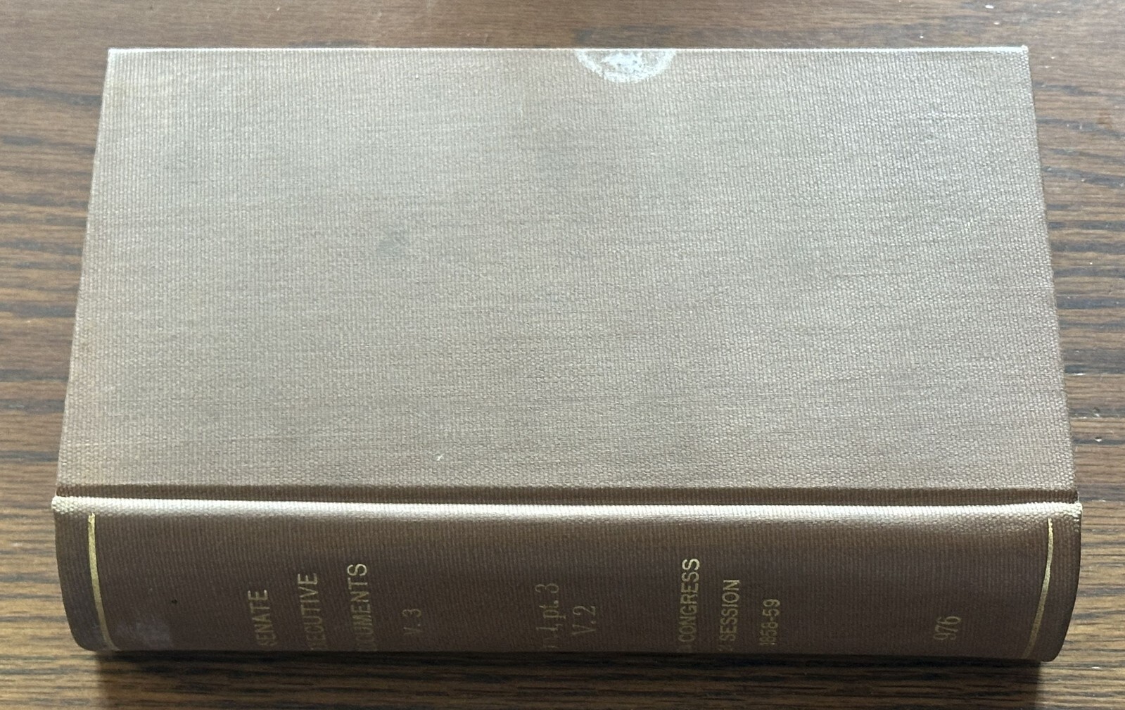 SENATE EXECUTIVE DOCUMENTS OF THE UNITED STATES SENATE 1858-1859 WAR SECRETARY