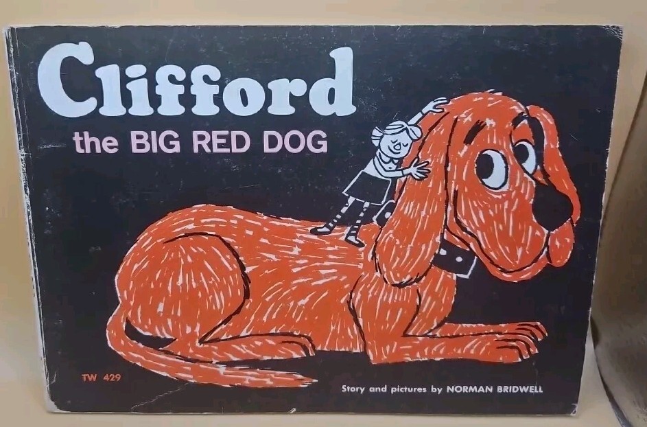 Vintage 1963 Clifford The Big Red Dog Original Paperback