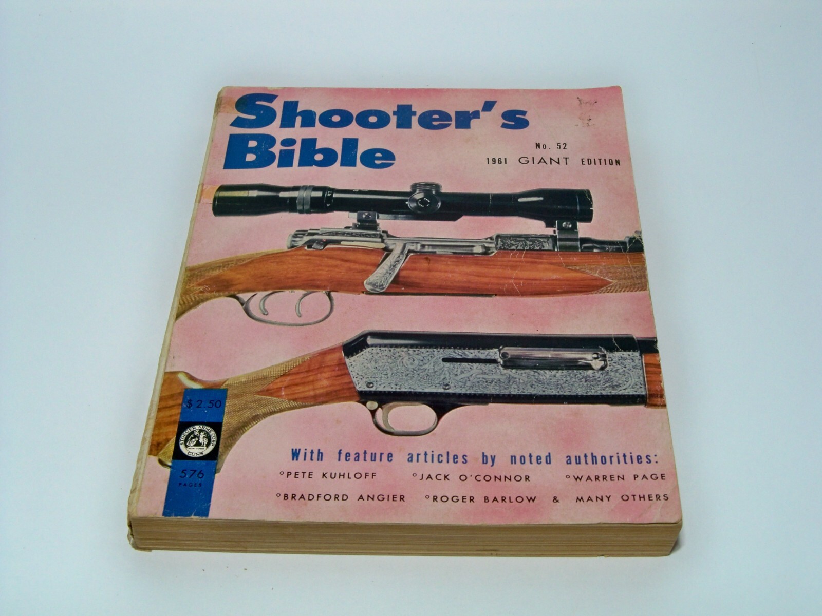 Vintage 1961 „Shooter’s Bible“ No. 52, Stoeger, extensive parts breakdowns