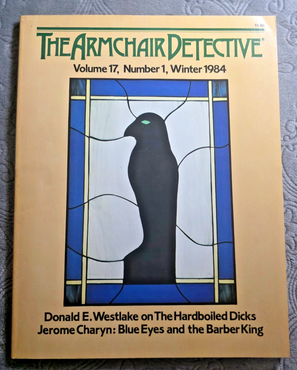 The Armchair Detective LOT of 4 Mystery Magazines Vol 16-17 1983-1984 Mysterious