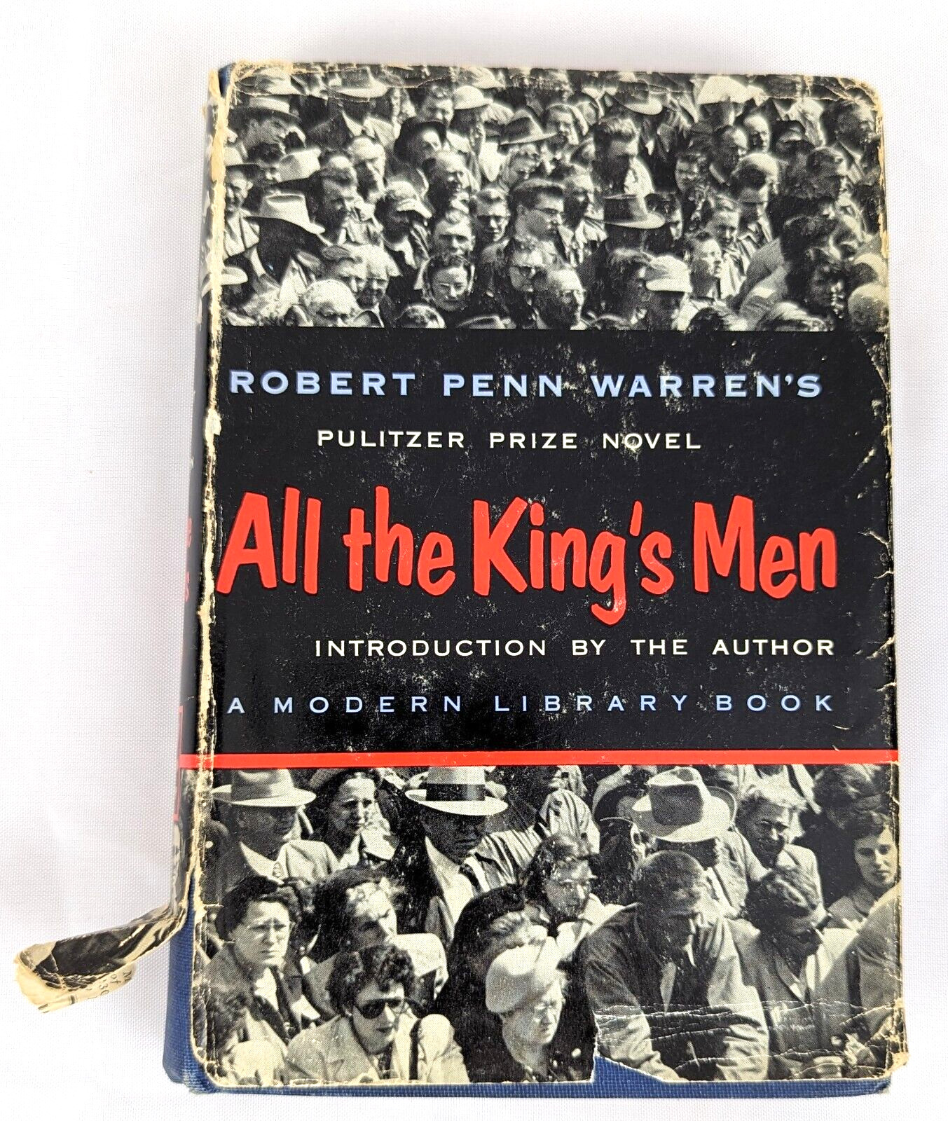 All the Kings Men by Robert Penn Warren 1953 Modern Library HCDJ Fiction Novel