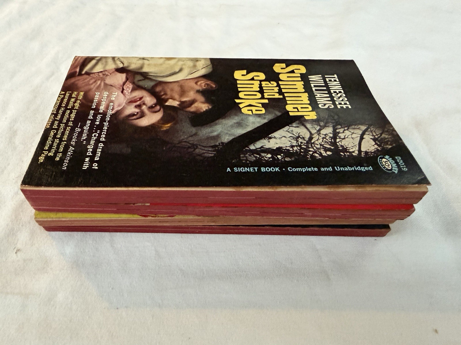 TENNESSE WILLIAMS 1st Signet Printing PB Lot 4 Paperbacks