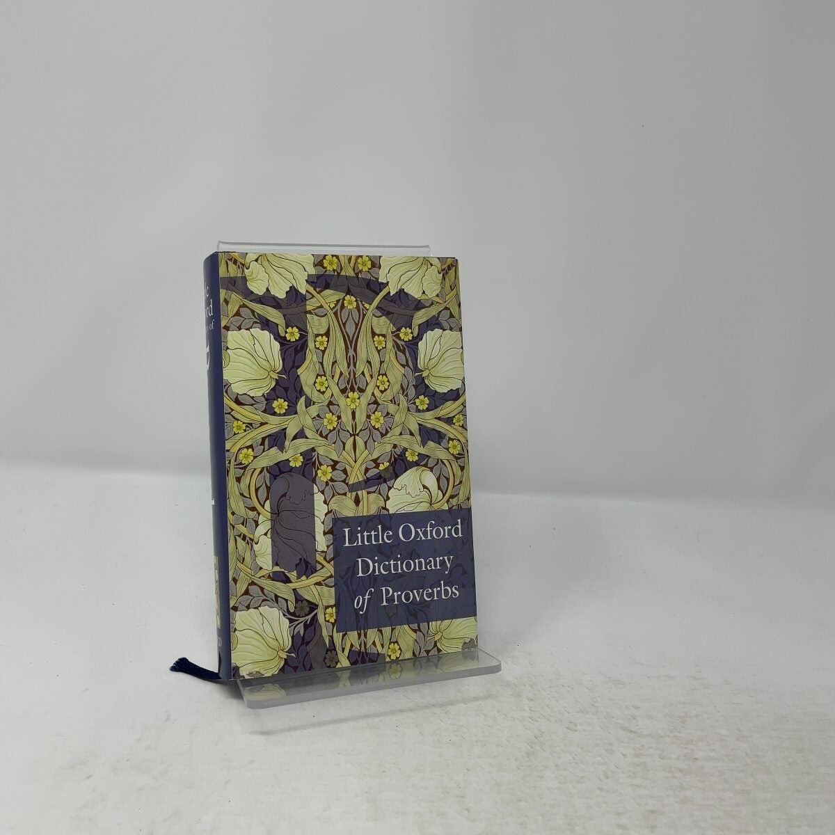 Little Oxford Dictionary Of Proverbs by Elizabeth Knowles HC First Edition Like