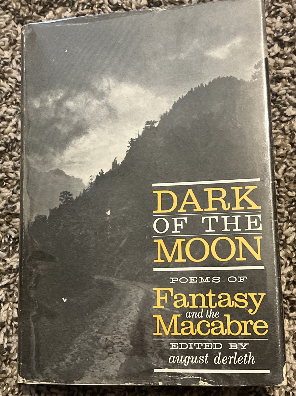 August Derleth *RARE* Dark of the Moon Book – 1947 – Arkham House – 1st ED