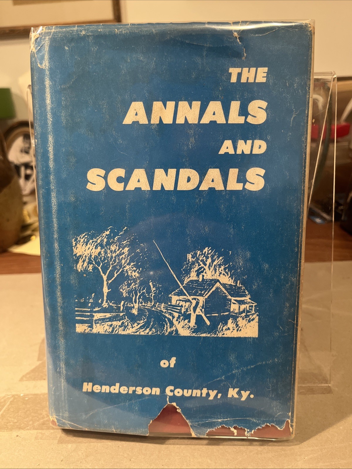 Signed The Annals and Scandals of Henderson County, Kentucky First Edition HC DJ