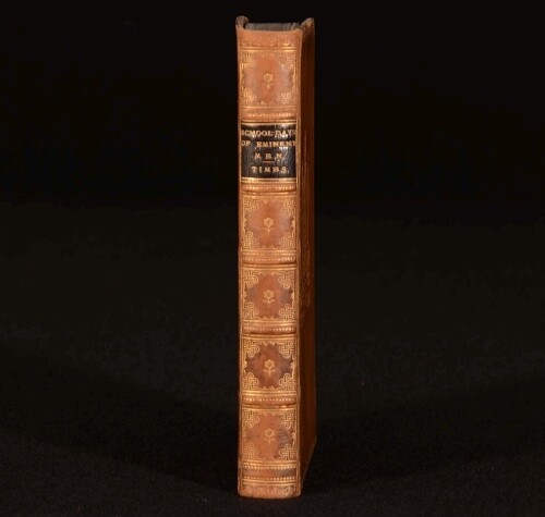c1870 School-Days of Eminent Men by John Timbs New Edition with Illustrations