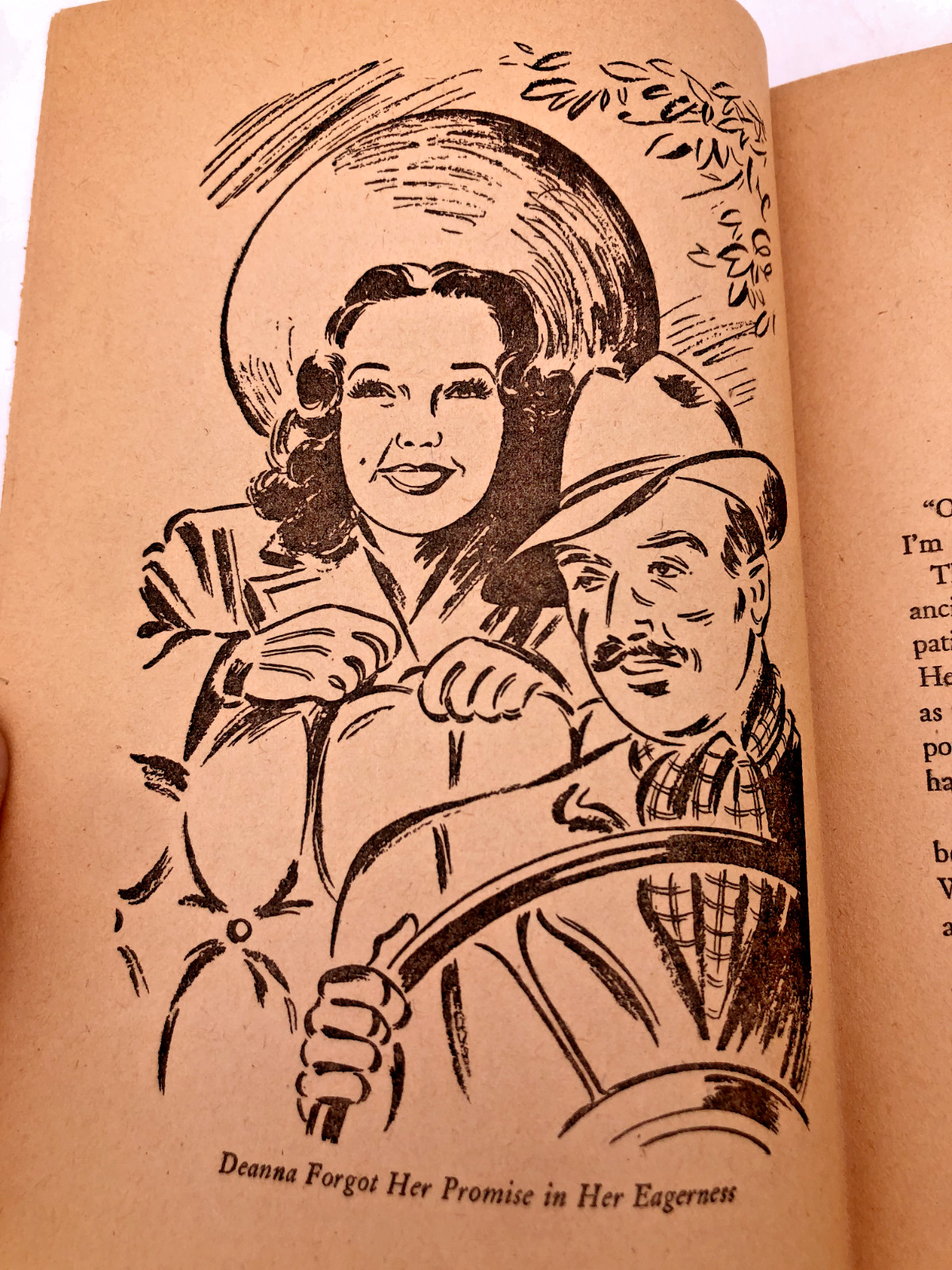 1941 Illustrated Hardcover DEANNA DURBIN THE ADVENTURE OF THE BLUE VALLEY