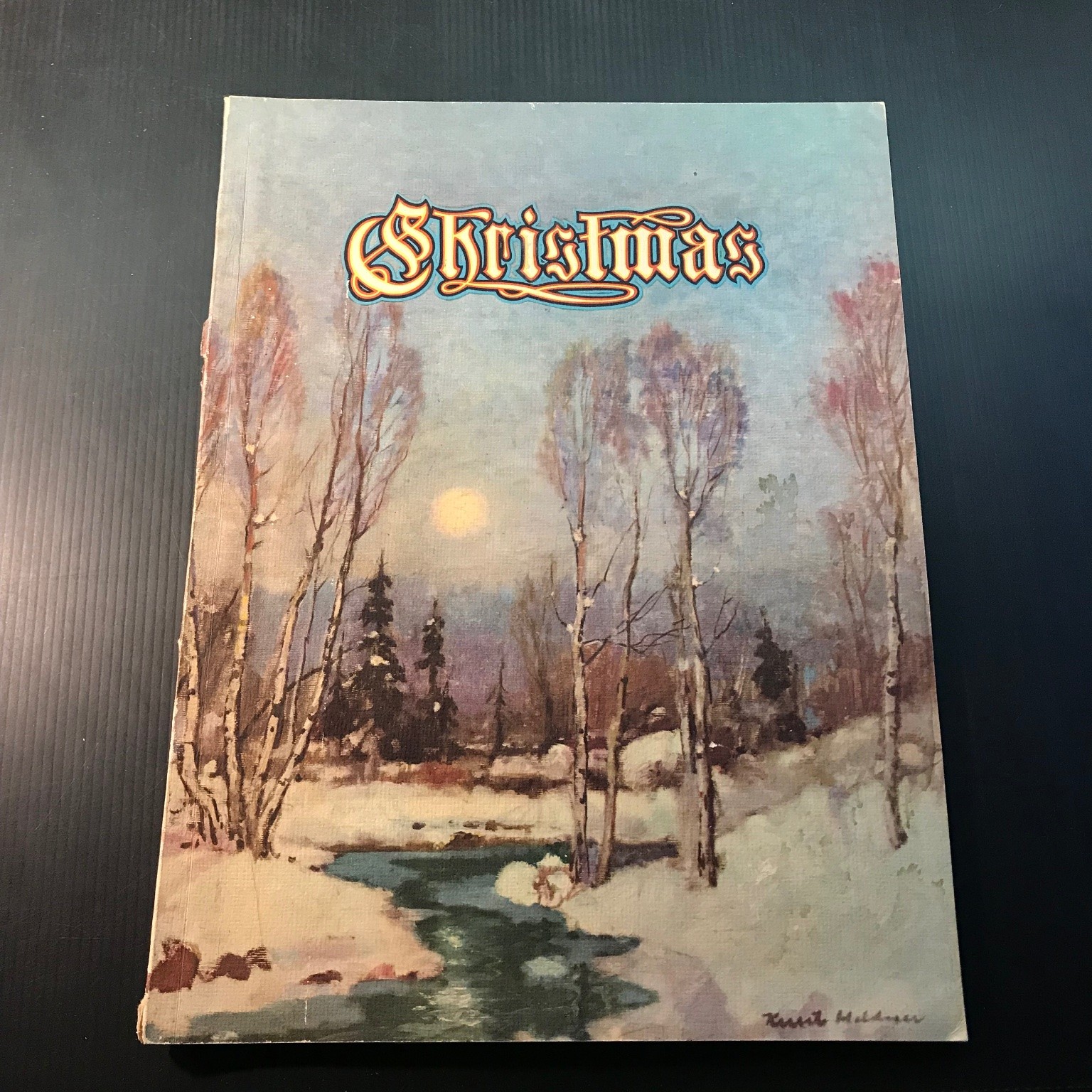 Christmas Edited Randolph E. Haugan 1946 Illustrated Paperback