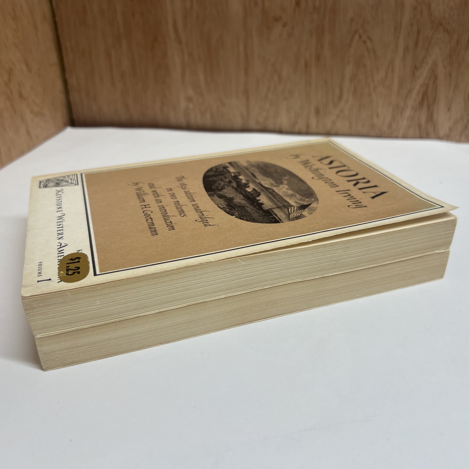 ASTORIA by Washington Irving vol 1, 2 Keystone Western Americana 1st 1961