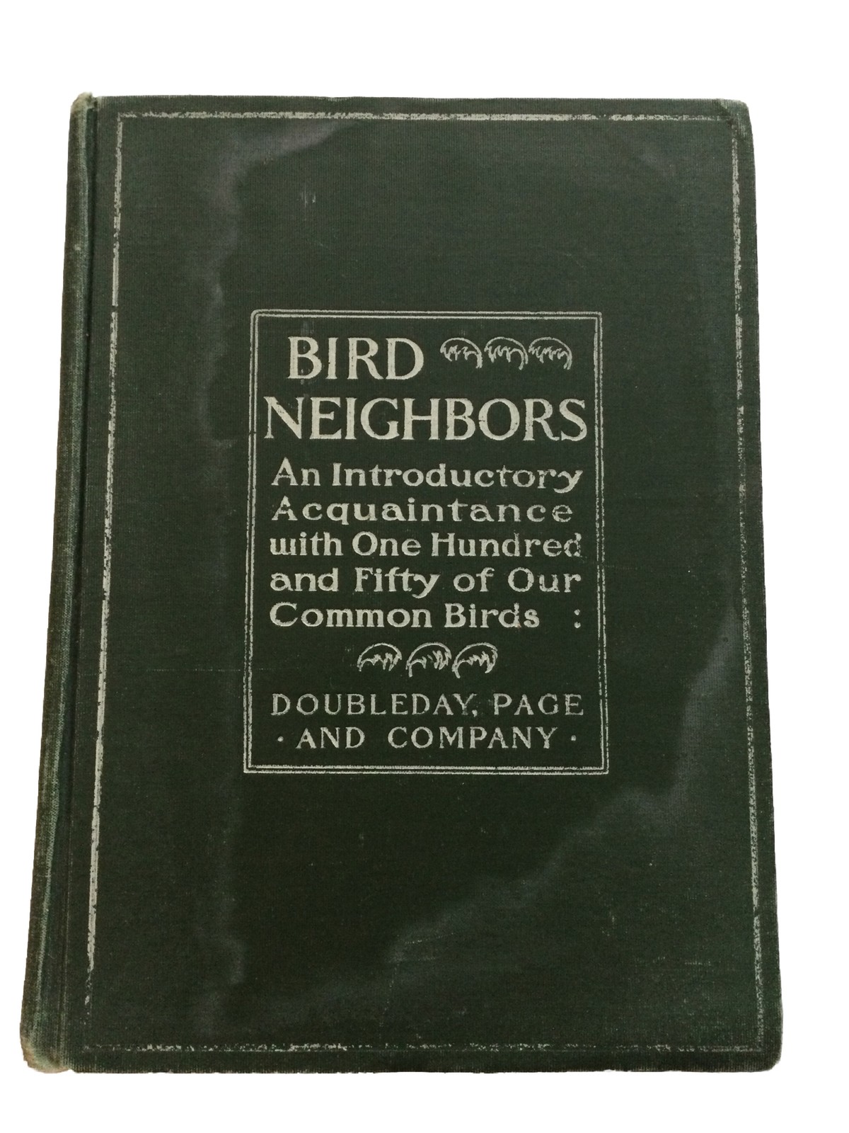 1903 BIRD NEIGHBORS HARDCOVER BOOK BY NELTJE BLANCHAN – NICE PLATES – See Notes