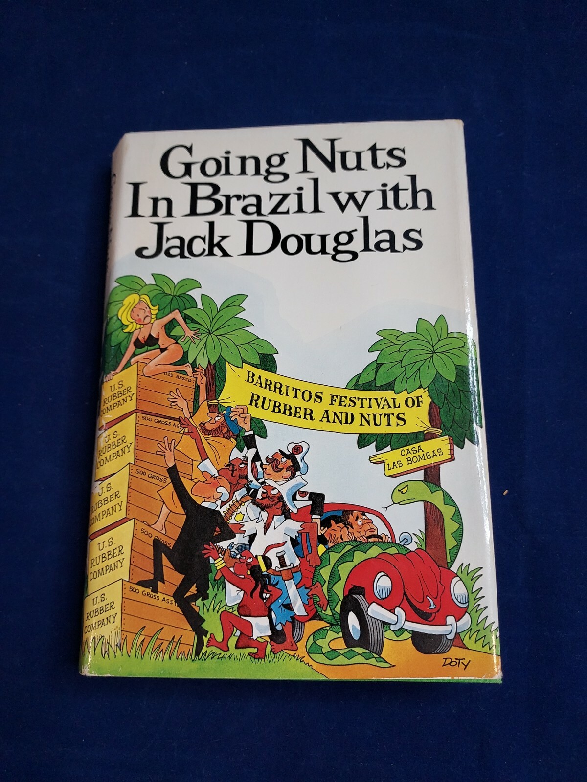 VTG GOING NUTS IN BRAZIL WITH JACK DOUGLAS GP PUTNAM’S SONS 1977 HCDJ