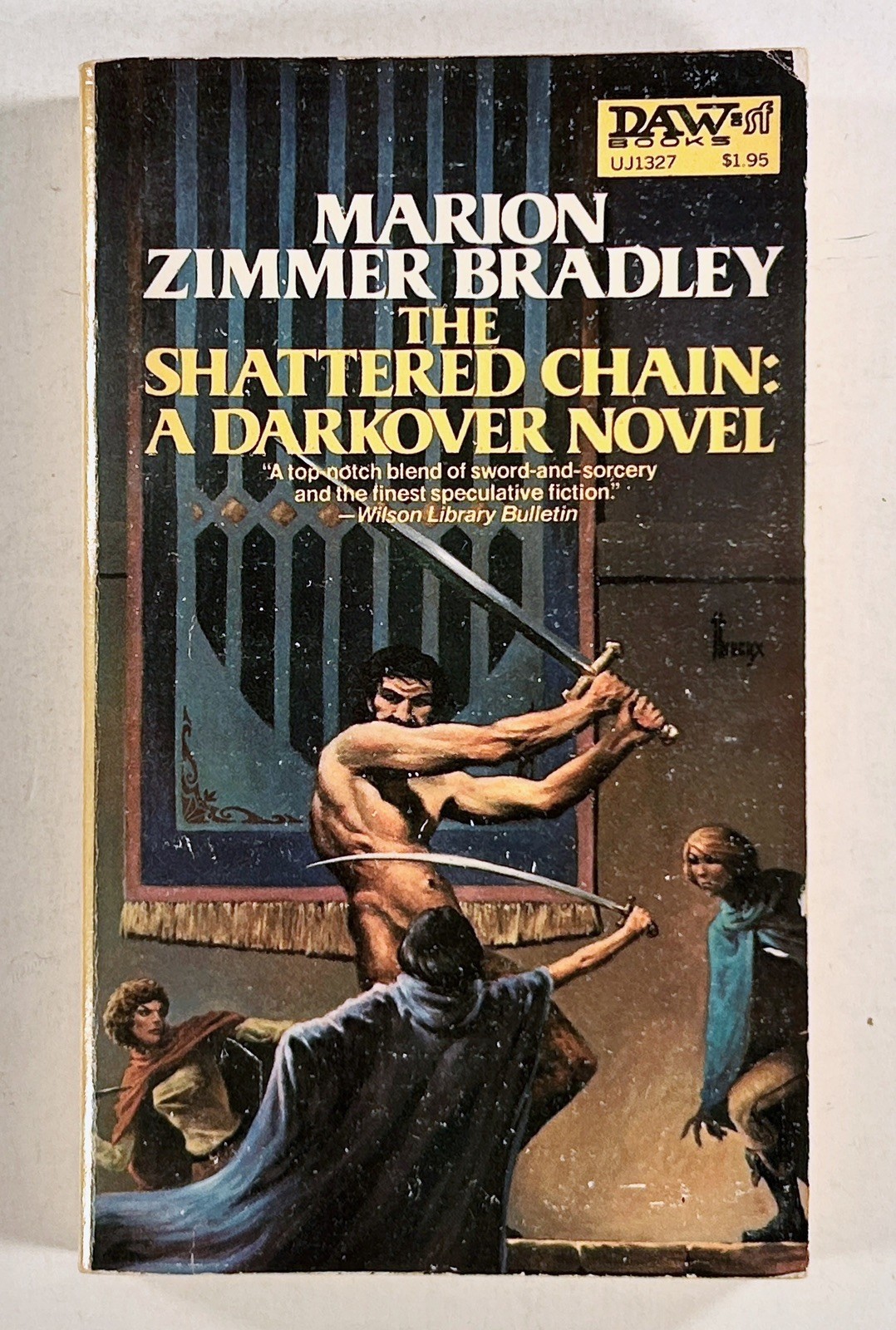 1976 Marion Zimmer Bradley THE SHATTERED CHAIN Darkover series novel DAW #UJ1327