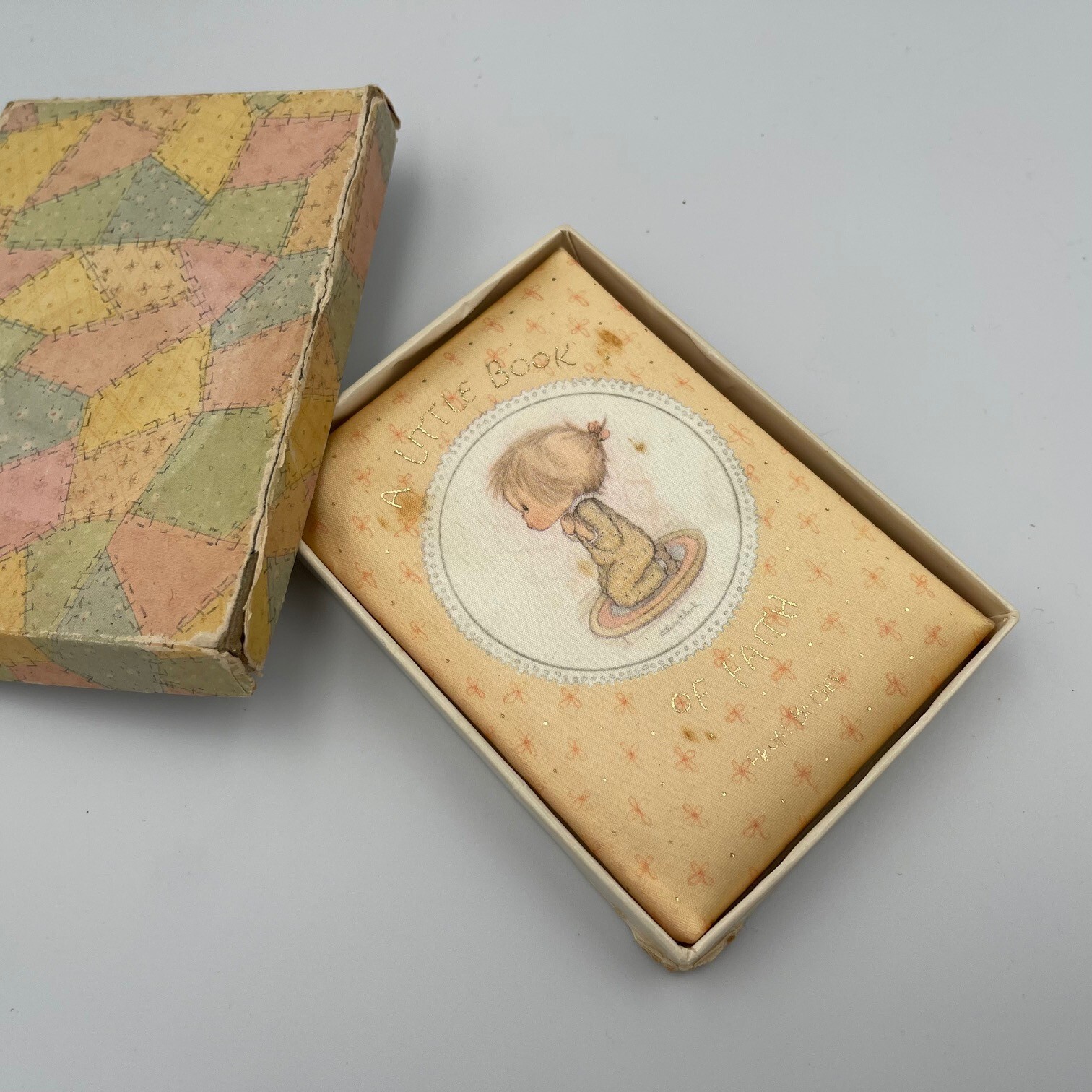 Vintage 1974 Betsey Clark Hallmark Editions A Little Book Of Faith in Box