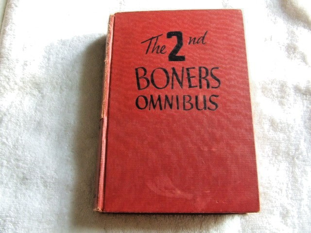 The 2nd Boners Omnibus by Alexander Abingdon 1938 HC