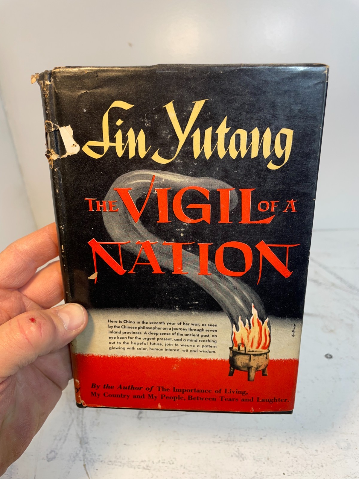 The Vigil of A Nation Lin Yutang 1945 John Day Company Hardcover